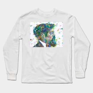 CLAUDE DEBUSSY - watercolor portrait Long Sleeve T-Shirt